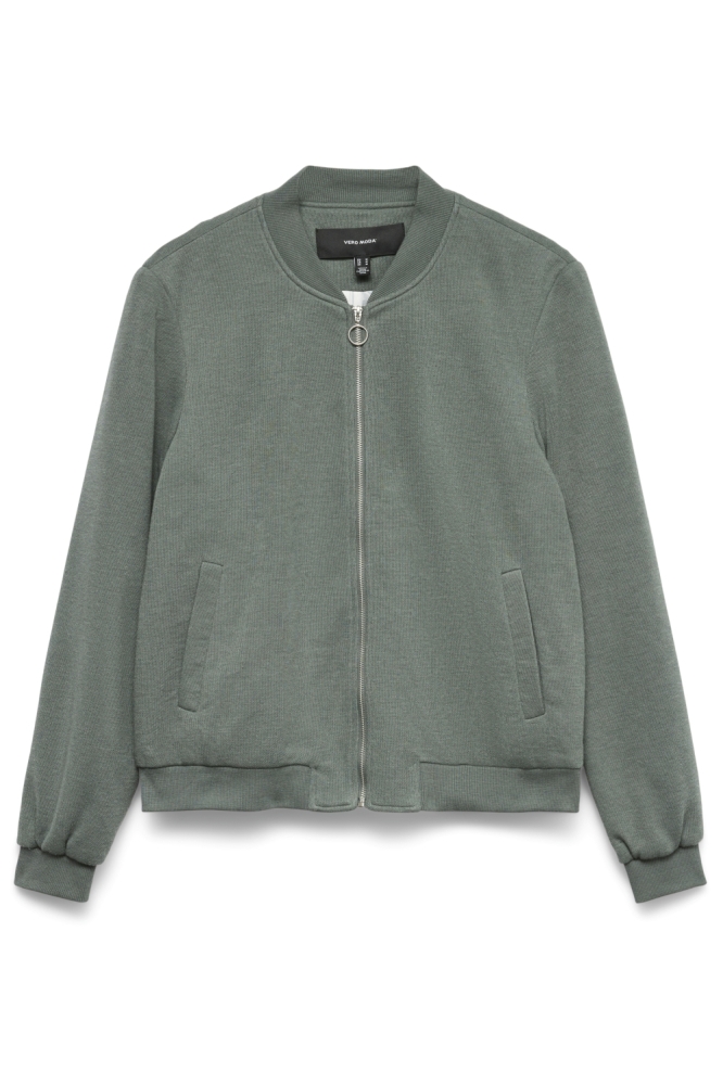 VMKIMIKO LS SHORT JERSEY BOMBER NOO 10331961 BALSAM GREEN
